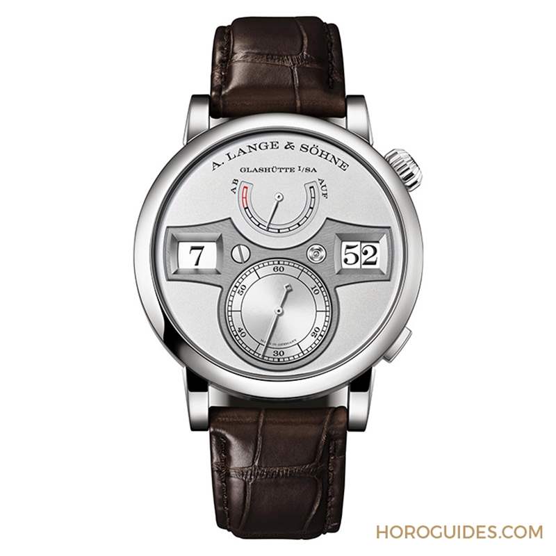 A. LANGE & S?HNE - 朗格Zeitwerk升級二代版本，新增小時快調按鈕、72小時動力更長