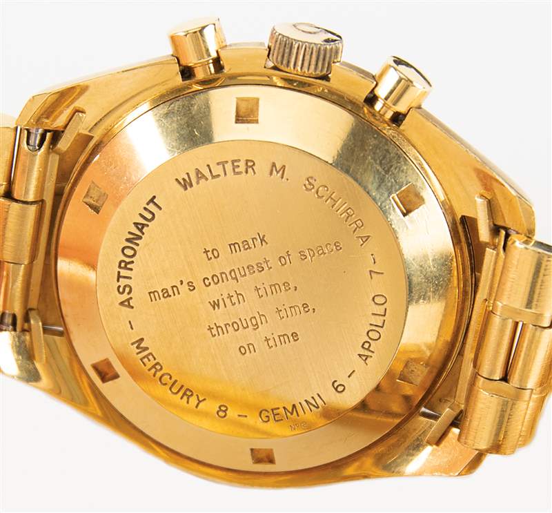 拍賣宇航員 Wally Schirra 的歐米茄 Speedmaster 能否創(chuàng)下快速記錄?-復刻表