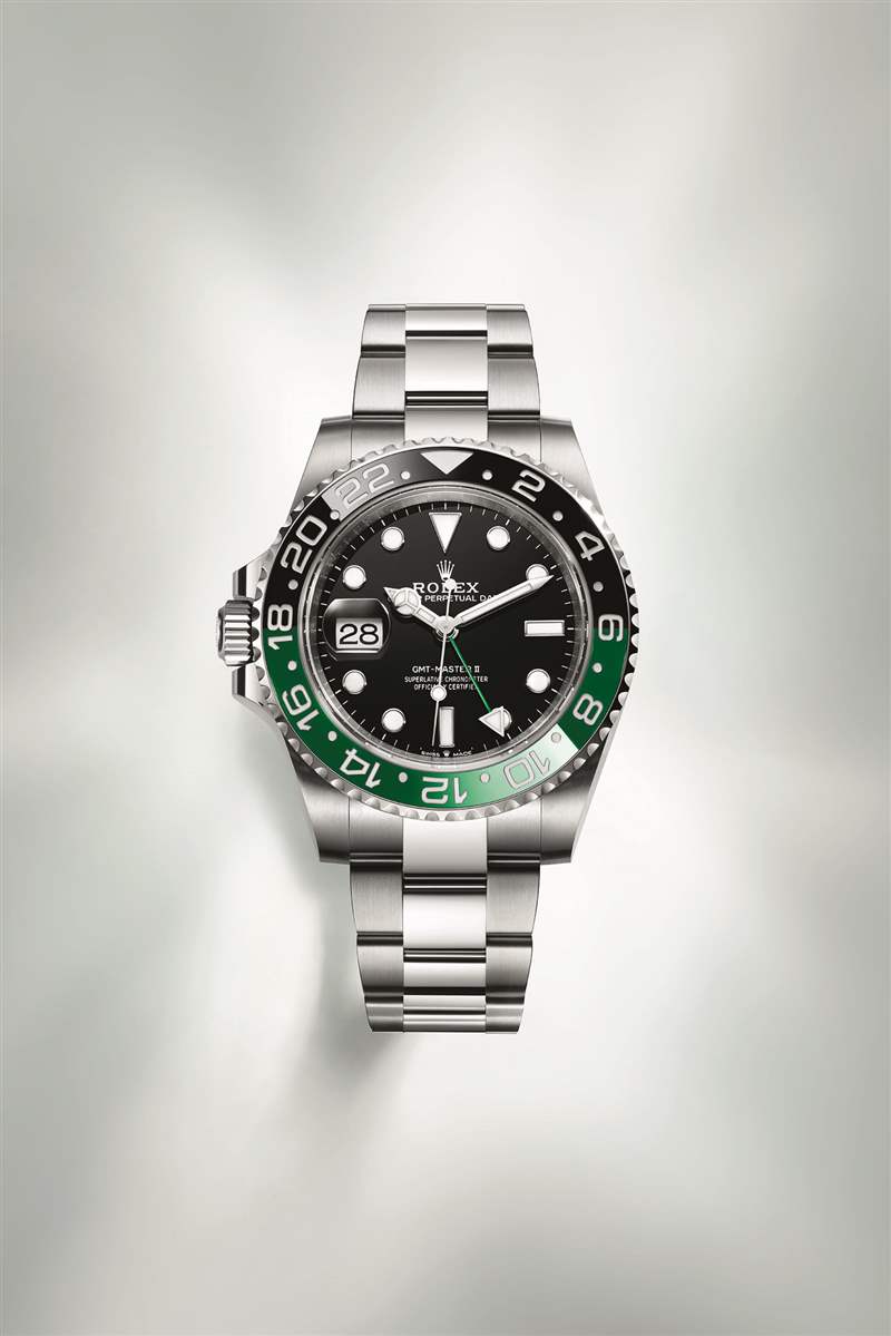 隆重推出勞力士GMT-Master II Ref.?126720VTNR:帶綠色和黑色邊框的左手型號(hào)-復(fù)刻表