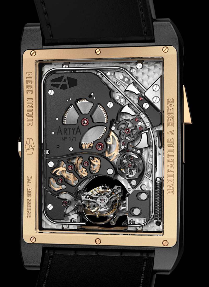 ArtyA 3音簧三問報(bào)時(shí)器、調(diào)節(jié)器和雙軸陀飛輪腕表-復(fù)刻表