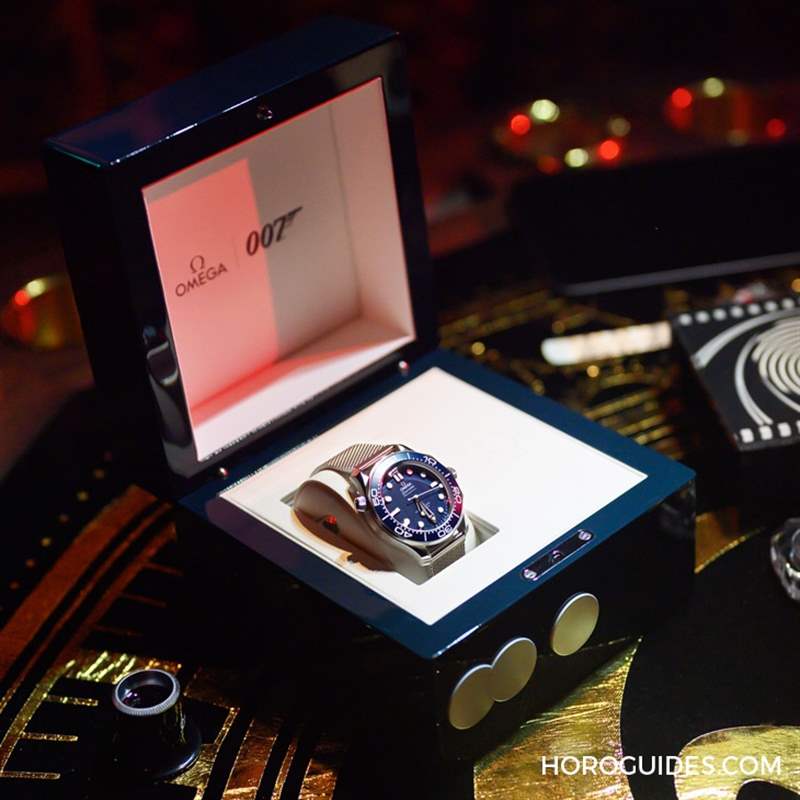 OMEGA - 007系列電影60歲了！ OMEGA推出Speedmaster潛水300米詹姆斯龐德60 周年紀(jì)念腕表