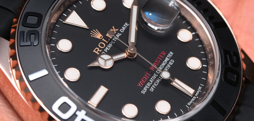 勞力士游艇名仕型116655和 268655永恒玫瑰金陶瓷腕表上手體驗-復(fù)刻表