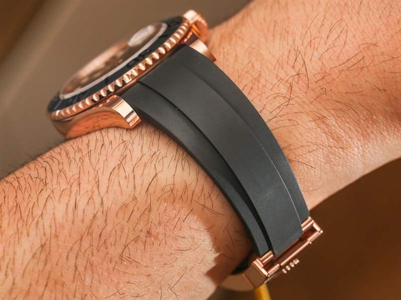 勞力士游艇名仕型116655和 268655永恒玫瑰金陶瓷腕表上手體驗-復(fù)刻表