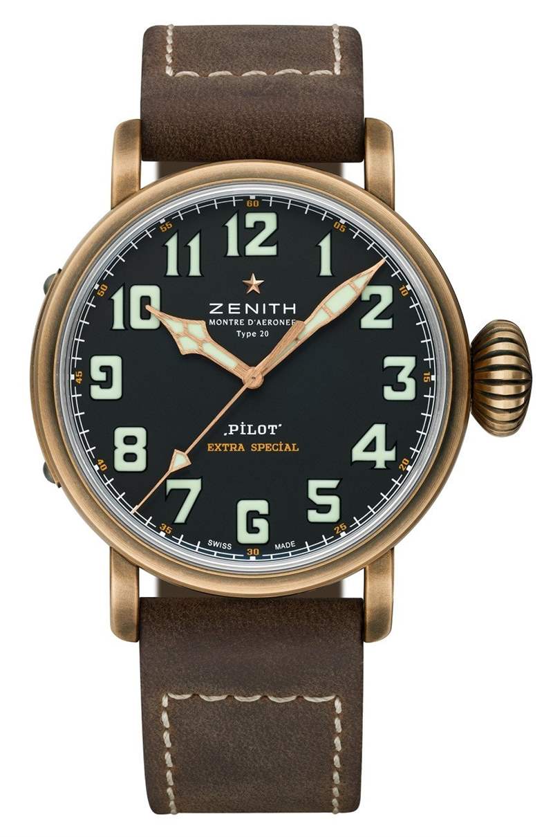 真力時Pilot Type 20 Extra Special青銅腕表上手體驗-復刻表