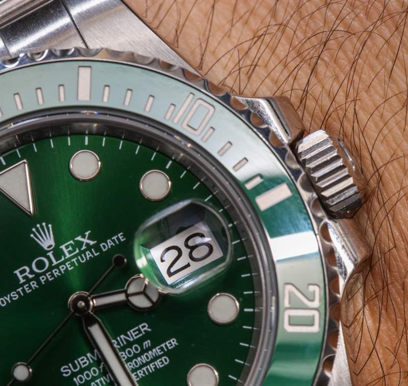 勞力士Submariner 116610LV在綠色手表評論-復(fù)刻表
