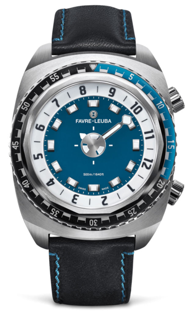 Favre-Leuba Raider Harpoon手表以流暢的方式顯示時間-復刻表