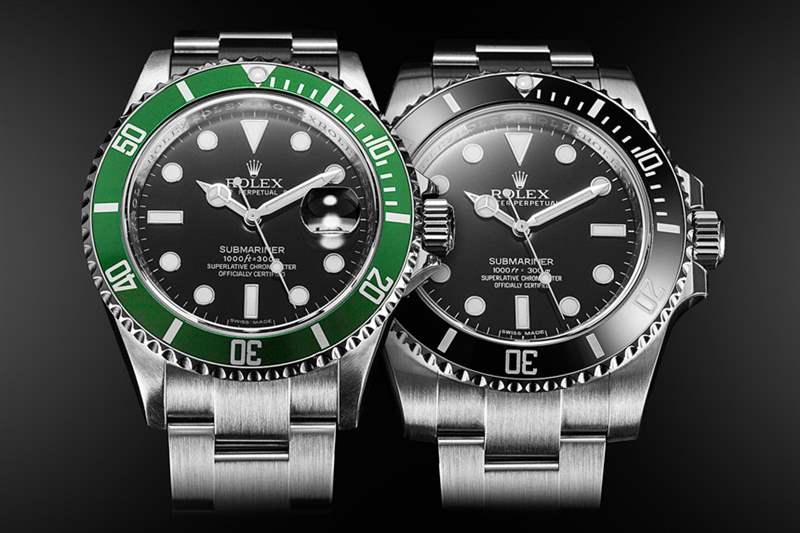 勞力士Submariner 116610LV在綠色手表評論-復(fù)刻表