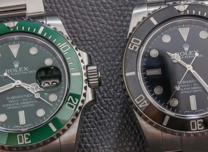 勞力士Submariner 116610LV在綠色手表評論-復(fù)刻表