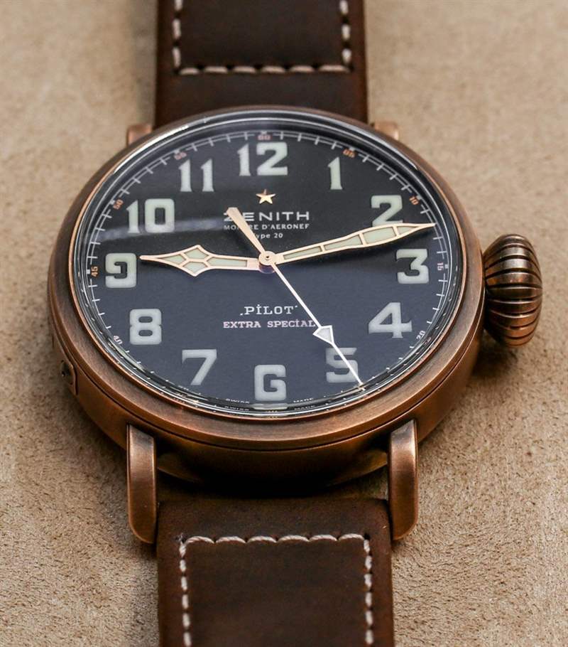真力時Pilot Type 20 Extra Special青銅腕表上手體驗-復刻表