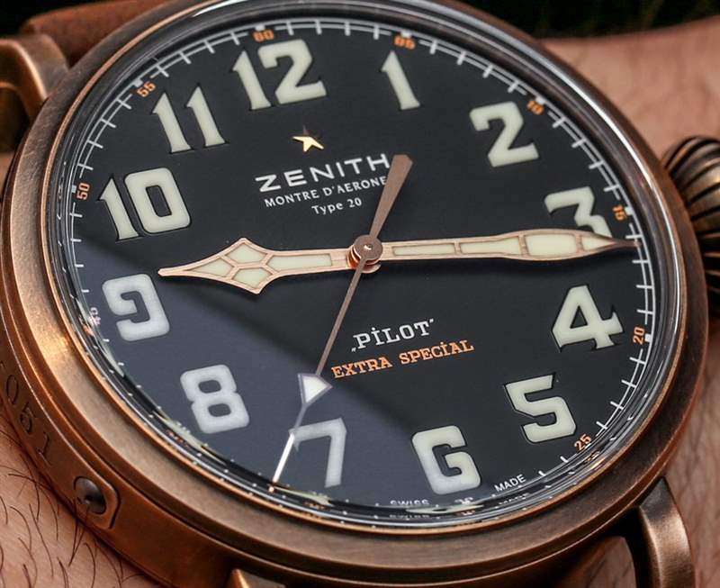 真力時Pilot Type 20 Extra Special青銅腕表上手體驗-復刻表