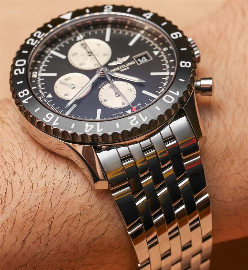 百年靈Chronoliner腕表上手體驗-復刻表