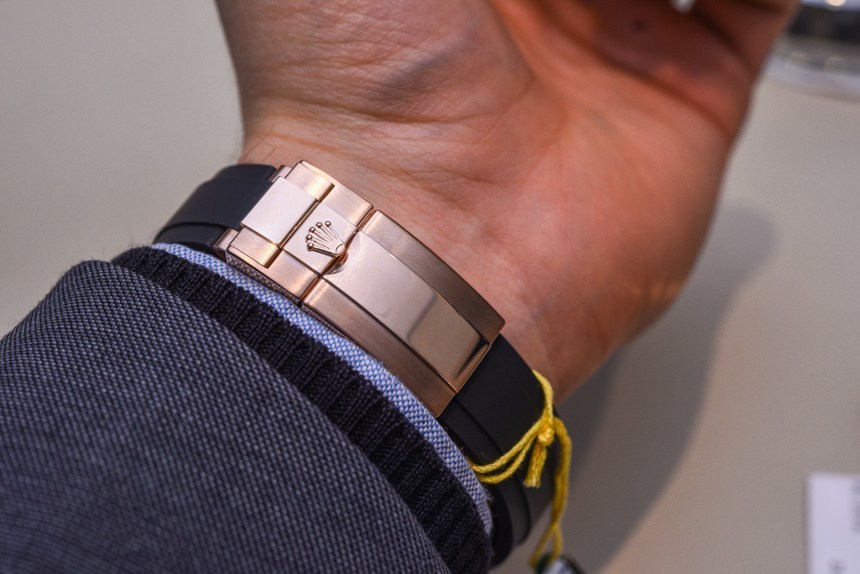 勞力士游艇名仕型116655和 268655永恒玫瑰金陶瓷腕表上手體驗-復(fù)刻表