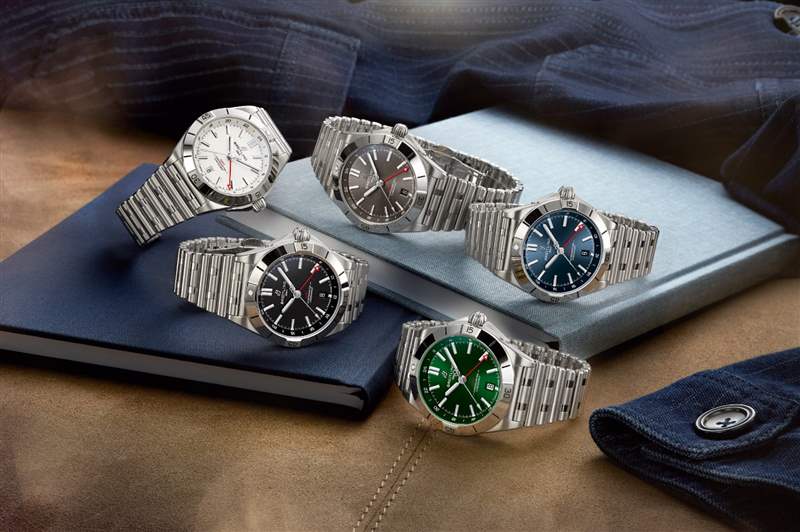 CHRONOMAT AUTOMATIC GMT 40機(jī)械計(jì)時(shí)自動(dòng)腕錶GMT 40(圖片來源:Breitling) Breitling航空經(jīng)典Navitimer70周年聯(lián)乘國泰GMT腕表限量200枚-復(fù)刻表