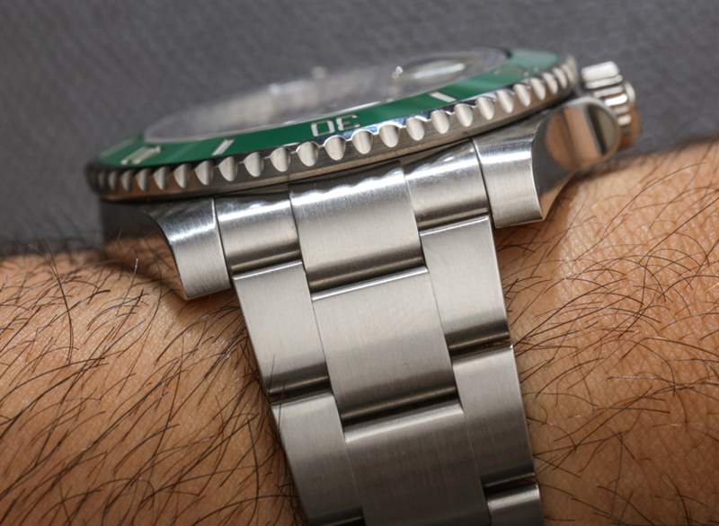勞力士Submariner 116610LV在綠色手表評論-復(fù)刻表