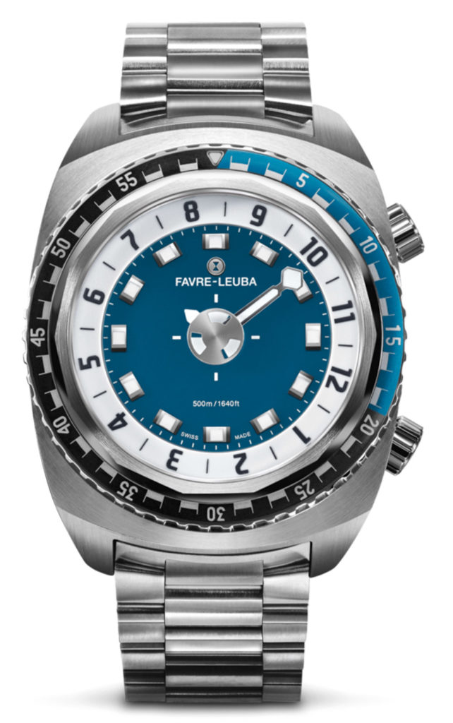 Favre-Leuba Raider Harpoon手表以流暢的方式顯示時間-復刻表