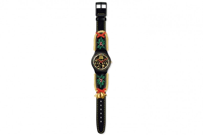 最有圣誕氣氛的腕表：Swatch Golden Merry