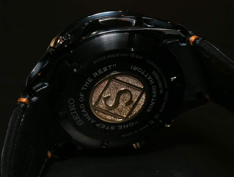 精工Astron服部金太郎特別限量版GPS手表上手-復刻表