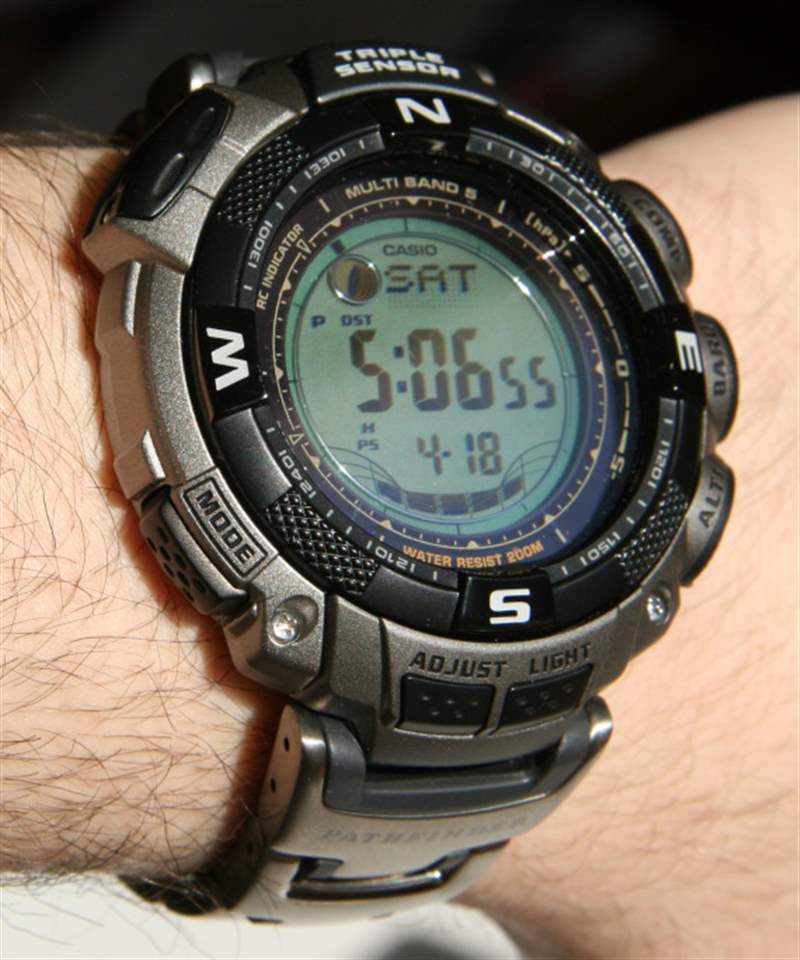 Casio Pathfinder PAW-1500T-7V Watch 卡西歐探路者PAW-1500T-7V手表-復刻表