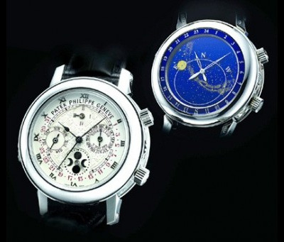 Patek Philippe Sky Moon Tourbillon Watch 百達翡麗鉑金天月陀飛輪5002星空腕表-復刻表