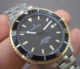 1990年代Eterna雙色200米潛水腕表 1990年代Eterna雙色200米潛水腕表-復刻表