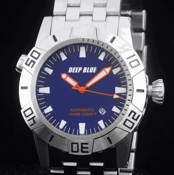 小眾新潛水手表品牌Ocean7 LM-3藍色手表-復刻表