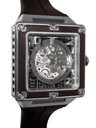 Gotham Power Reserve White Tiret輪胎哥譚手表-復刻表