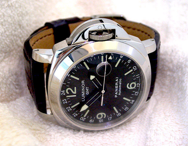 Panerai PAM 63 GMT Luminor watches on eBay 沛納海PAM63絕版手表說(shuō)評(píng)-復(fù)刻表