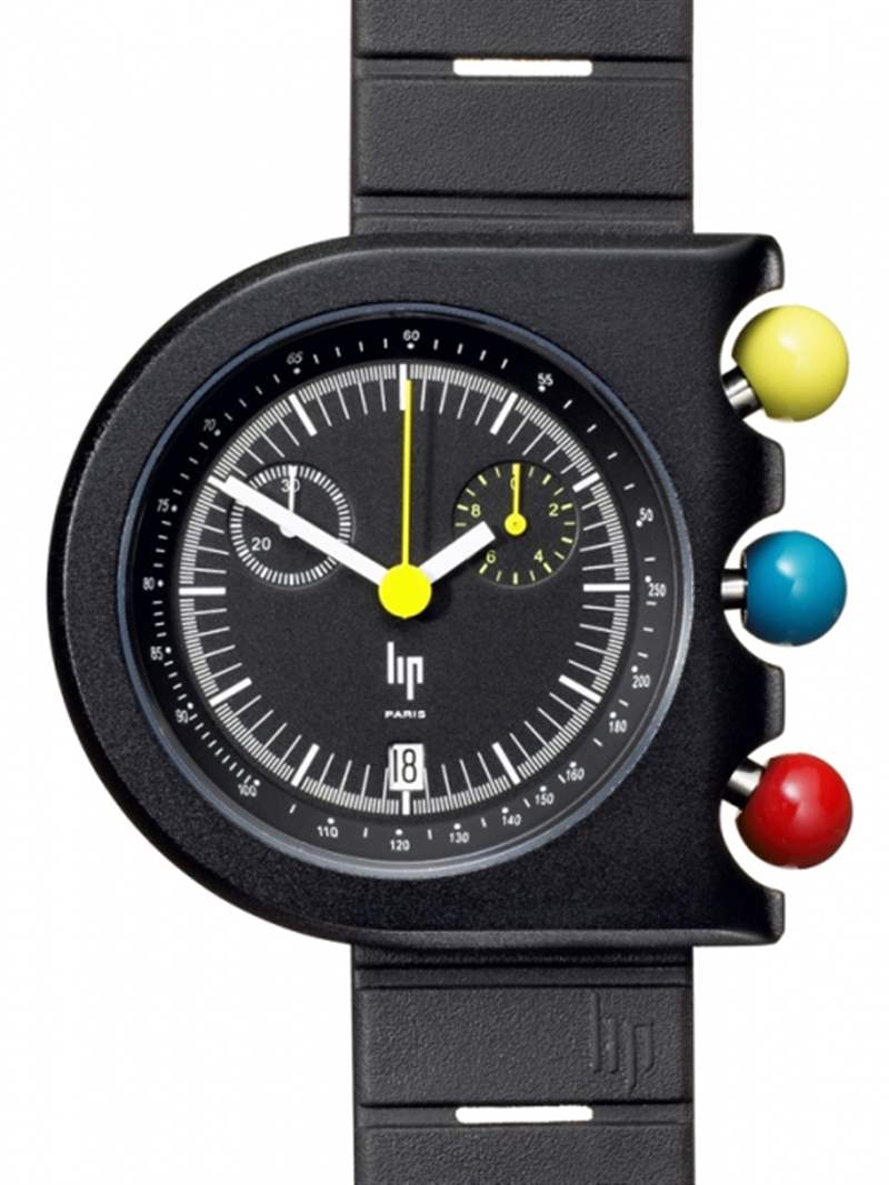 New LIP Mach 2000 Dark Master Chronograph Watch LIP馬赫2000黑暗大師計(jì)時(shí)碼表X手表:七十年代設(shè)計(jì)時(shí)代復(fù)興-復(fù)刻表