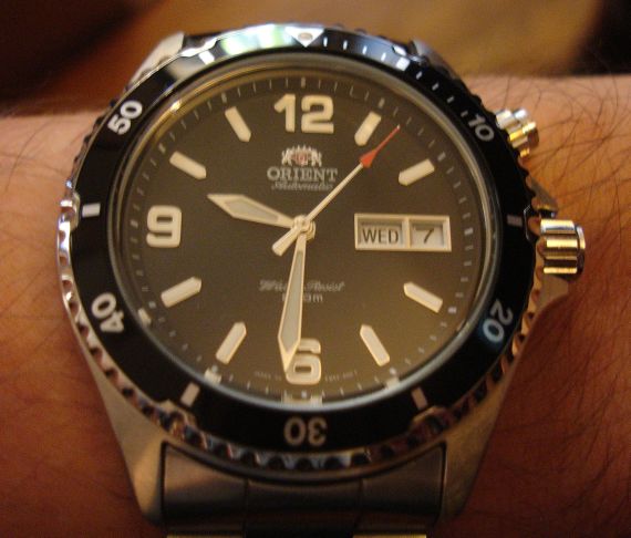 Orient watch winnner 東方Mako CEM65001B真鯖潛水腕表冠軍跟進-復刻表