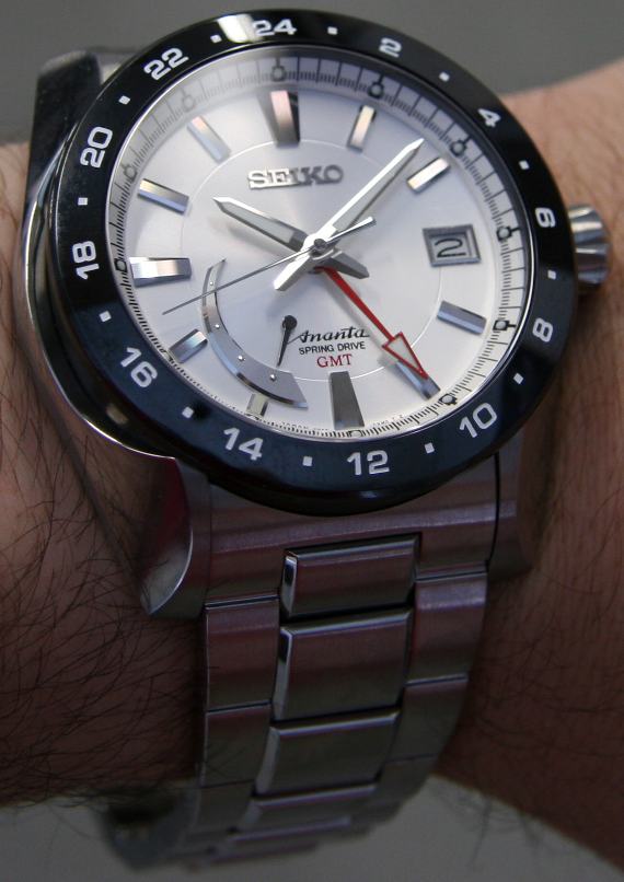 Seiko Ananta Spring Drive GMT 1 搭載Spring Drive機(jī)芯的精工Ananta Spring深潛手表-復(fù)刻表