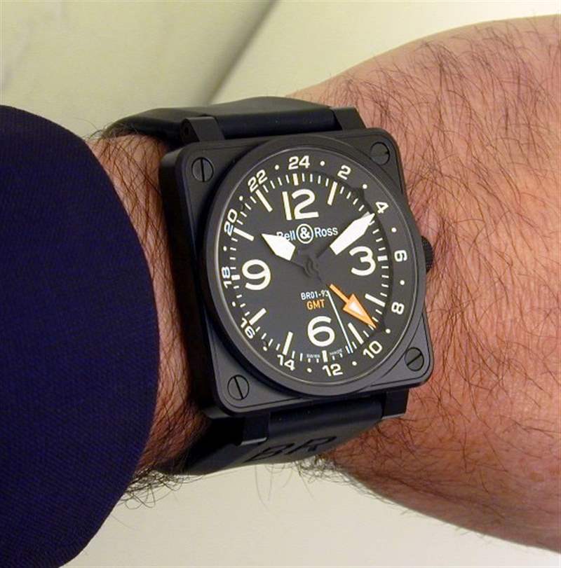 br-01-93-gmt-wrist 柏萊士BR-01 93 GMT自動多時區腕表-復刻表