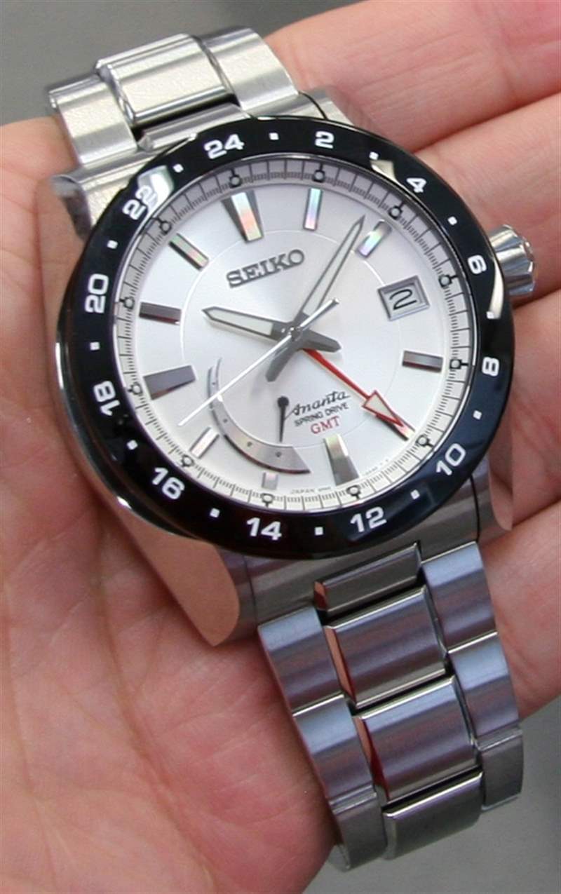 Seiko Ananta Spring Drive GMT 搭載Spring Drive機(jī)芯的精工Ananta Spring深潛手表-復(fù)刻表