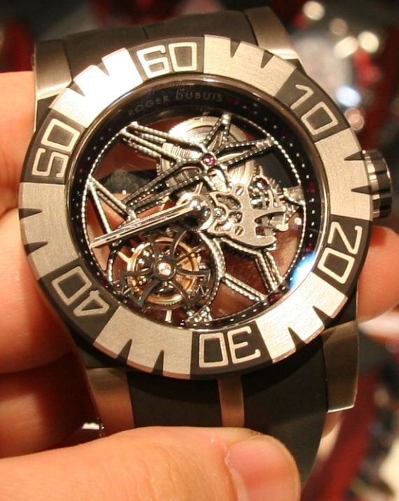 roger-dubuis-easy-diver-sed-watch-1 羅杰杜彼簡易潛水腕表SED陀飛輪限量版腕表-復刻表