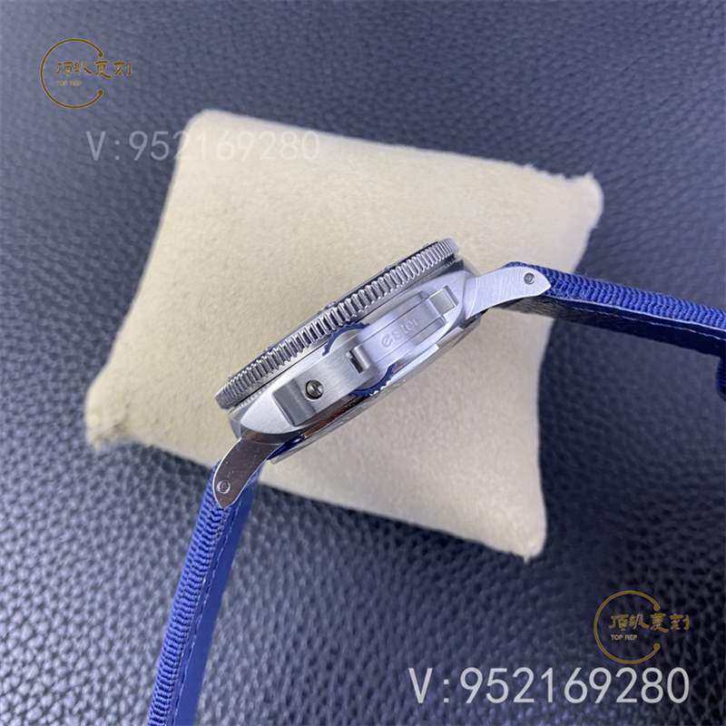 SBF廠(VS廠)新品沛納海pam1289藍(lán)色拋光圈口腕表做工如何-復(fù)刻表