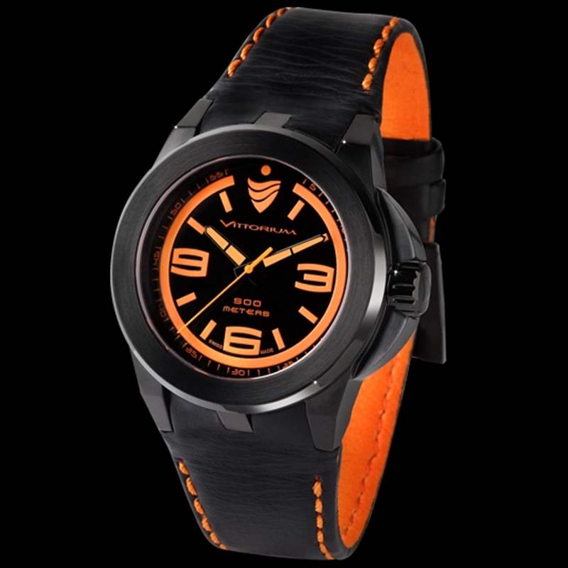 12711289366508 維托里姆(Vittorium) AT紅色/黑色表盤手表-復刻表