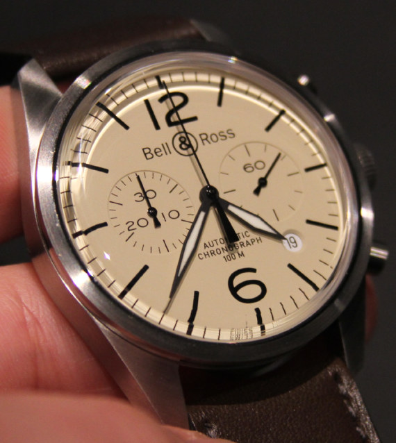 Bell & Ross Vintage BR 126 Heritage 柏萊士Vintage BR 123 & 126精鋼表殼圓形腕表-復刻表