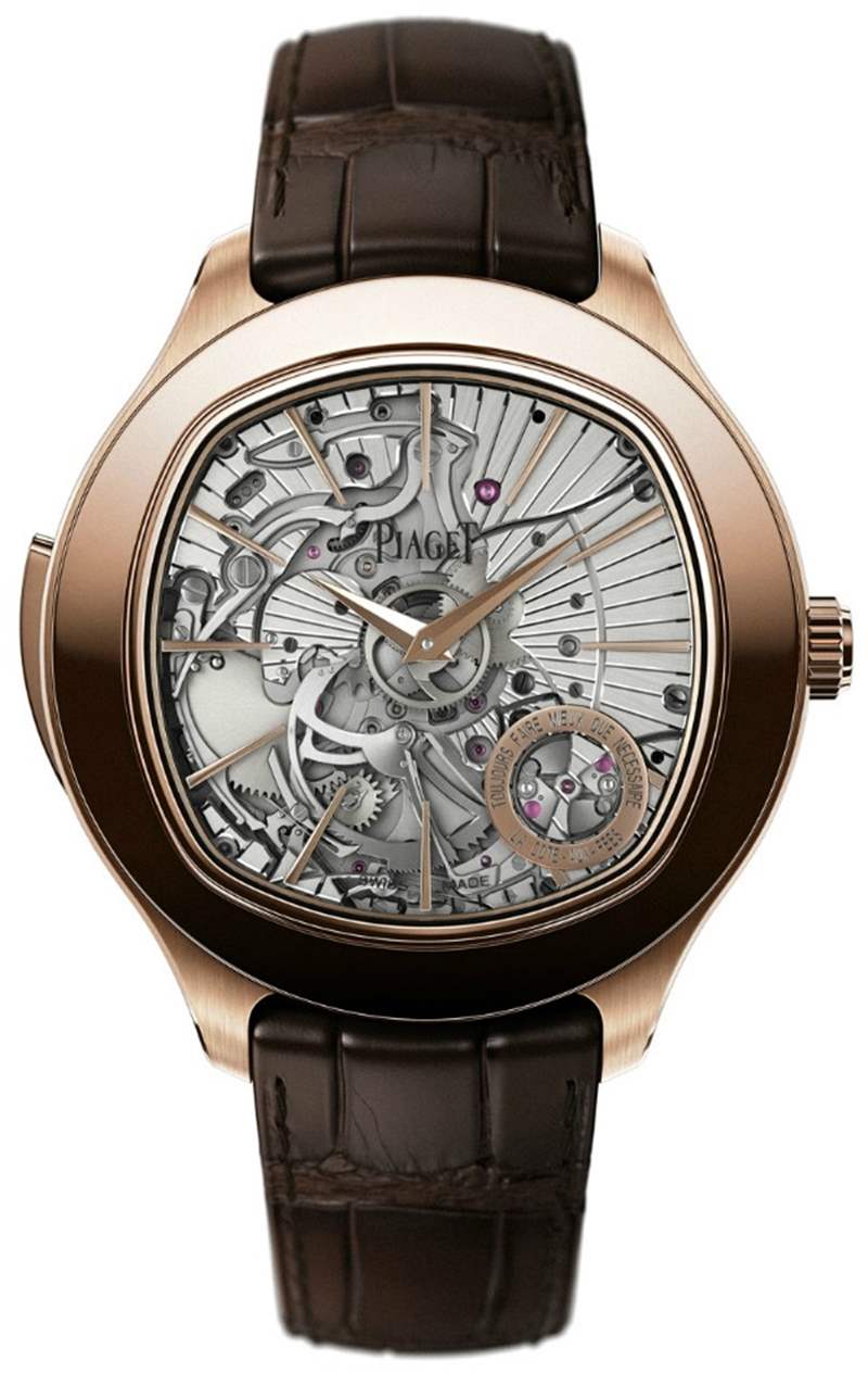 Piaget-Emperador-Coussin-XL-三問表 伯爵Emperador Coussin XL超薄三問腕表-復刻表
