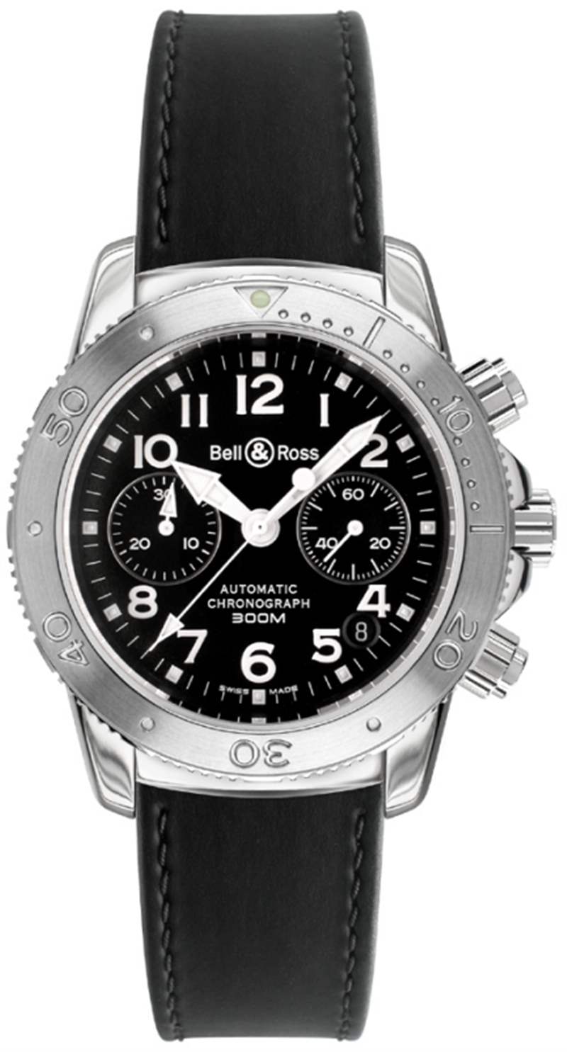 Diver300Black1 柏萊士Bell & Ross Diver 300計時腕表-復刻表