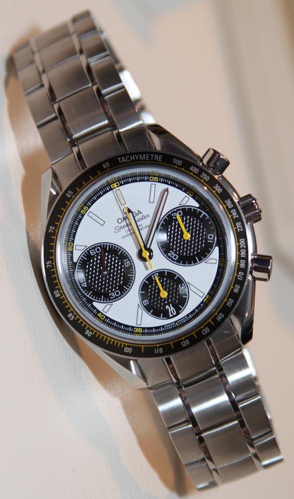 歐米茄超霸賽車腕表上手-復(fù)刻表