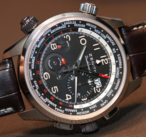真力時 Pilot Doublematic 腕表 - 1