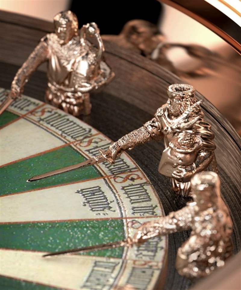 羅杰杜彼Excalibur Table Ronde腕表滿足您的亞瑟王夢想-復刻表