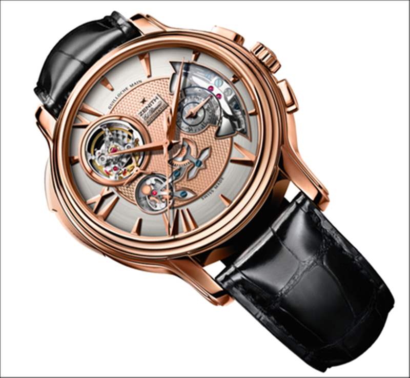 真力時(shí)學(xué)院三問計(jì)時(shí)腕表-復(fù)刻表