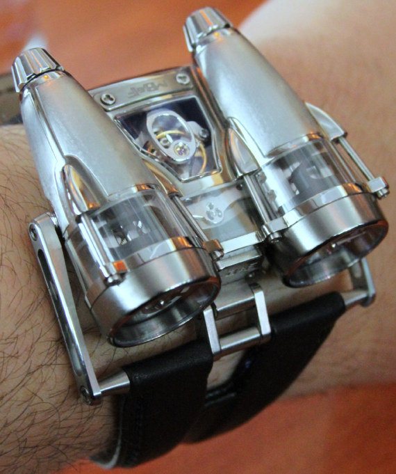 MBandF HM4 watch 5 MB&F HM4 Thunderbolt火箭推進器形態手表-復刻表