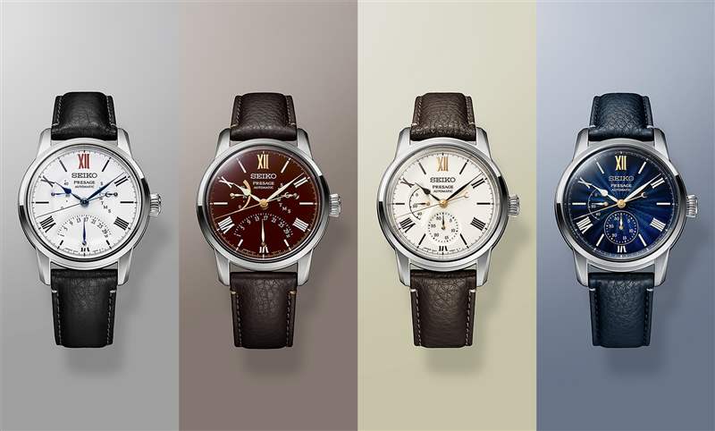 SEIKO制表110周年,Presage Craftsmanship系列腕表延攬日本工藝職人為面盤加持-復刻表