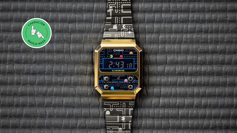動(dòng)手體驗(yàn)Casio Vintage X Pac-Man A100WEPC-1B-復(fù)刻表