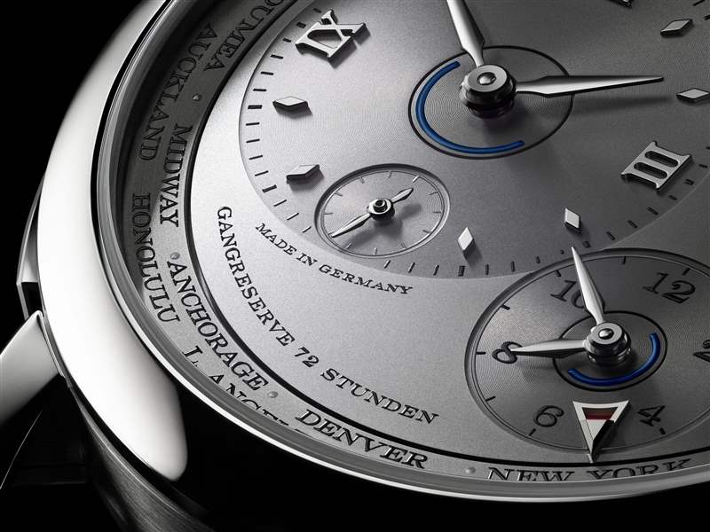 『新表』A. Lange & S?hne朗格推出鉑金表殼Lange 1世界時(shí)腕表和玫瑰金盤(pán)1815萬(wàn)年歷雙追針計(jì)時(shí)碼表-復(fù)刻表