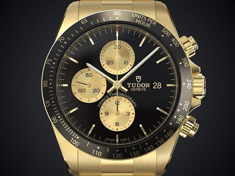 帝舵推出Prince Chronograph One原型款計時碼表:首款自產計時碼表原型機芯MT59XX-復刻表