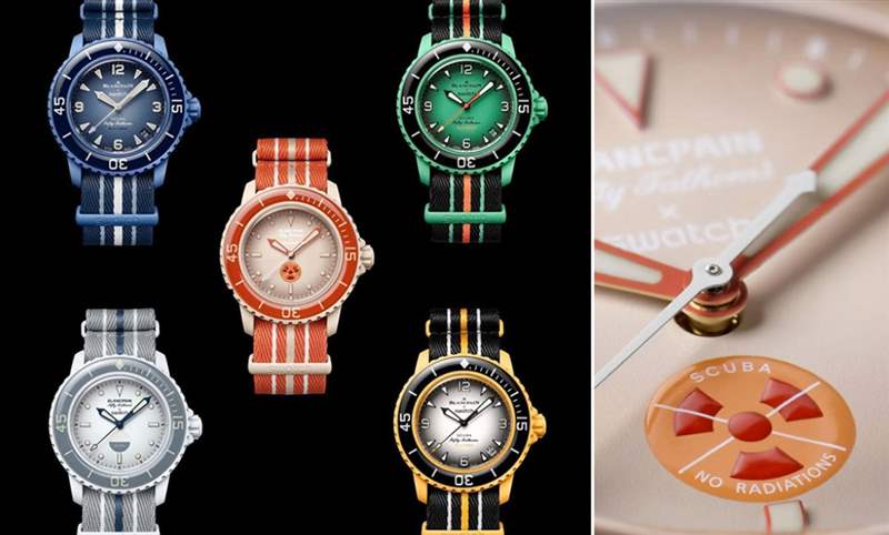 SWATCH - BLANCPAIN x SWATCH五款聯(lián)名表公開，這兩支最應該買！