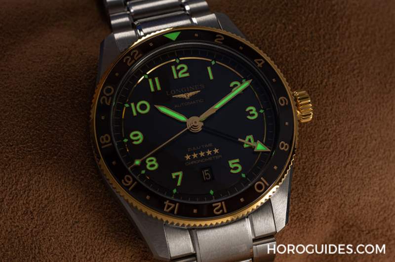 LONGINES - 為此地與彼時，都鍍上Golden Hour：浪琴表Spirit Zulu Time，新增18K黃金細(xì)節(jié)