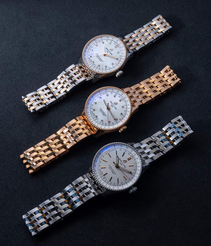 首次上手體驗:百年靈Navitimer 36和32腕表專為女性打造-復刻表